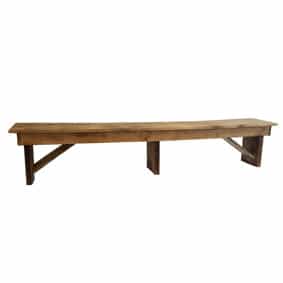 Wood Benches for Rent
