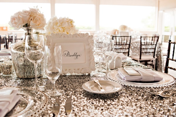 Glimmer Sequin Tablecloth