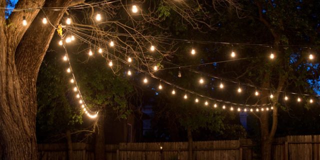 outdoor rental lights