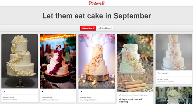 Cake Design Pinterest Board