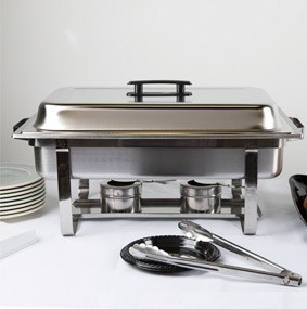 We rent chafing dishes