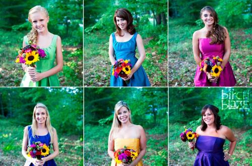 Colorful flowers by P.J.'s Flowers