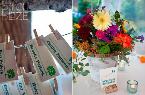 Rustic chic details by Signature Events