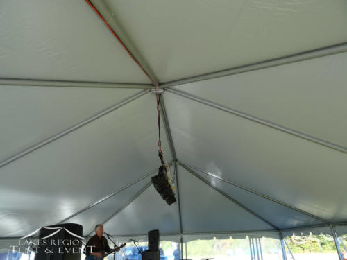 Frame Tent Interior View