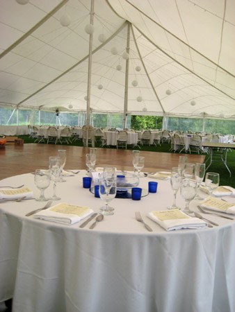 Interior View of High Peak Tent