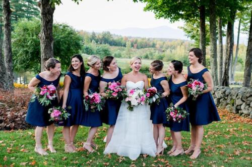 Emily and her bridesmaids