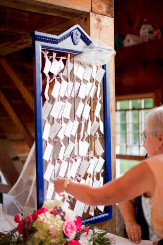 Handmade reception cards