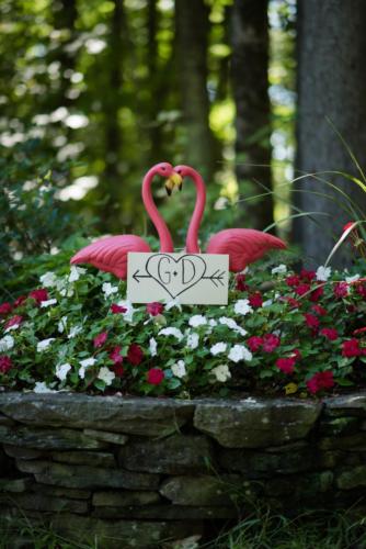 One of the many quirky elements at Laughing Loon Estate