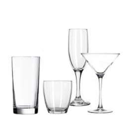 Specialty cocktail glasses for rent
