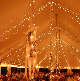 Par 38 Tent Lighting System  Tent Lighting Rental in NH, MA ME